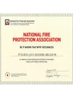 Sertifikat NFPA nfpa web 2