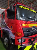 FIRE TRUCK DOUBLE CABIN  TWIN AGENT 10000  W  1000 F